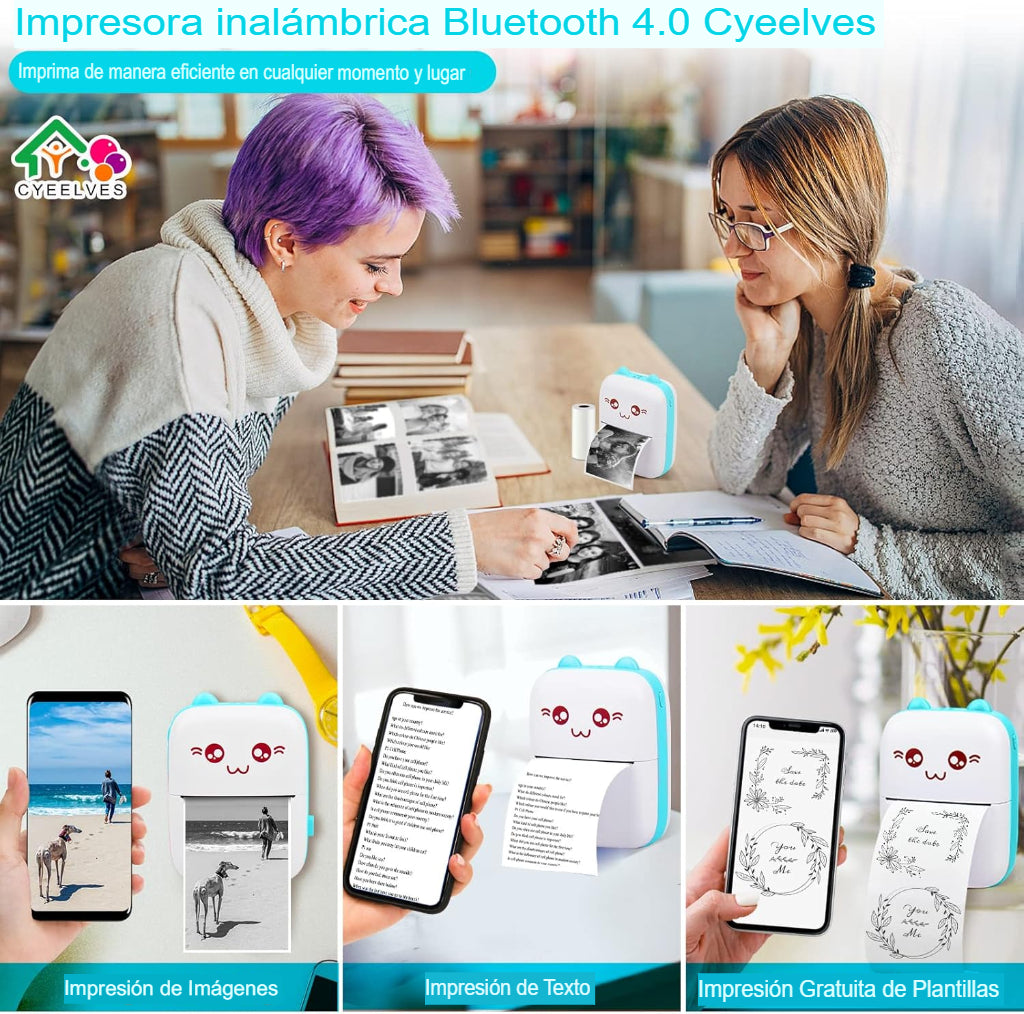 💙 BluePrint Mini™ – La Impresora Portátil que Cabe en tu Bolsillo