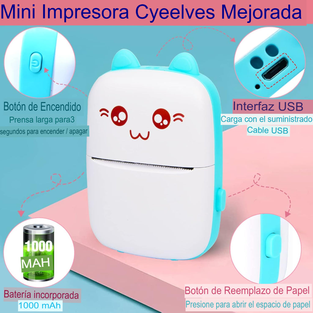 💙 BluePrint Mini™ – La Impresora Portátil que Cabe en tu Bolsillo