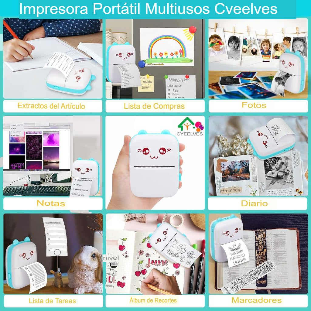 💙 BluePrint Mini™ – La Impresora Portátil que Cabe en tu Bolsillo