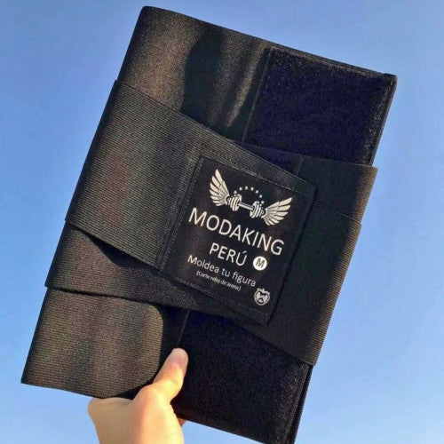FAJA MODA K. RELOJ DE ARENA SIZE M, L Y XL NEGRO