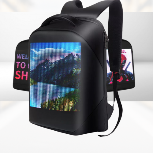 🎒✨ NeonTrail: La Mochila LED Que Ilumina Tu Estilo y Tu Día