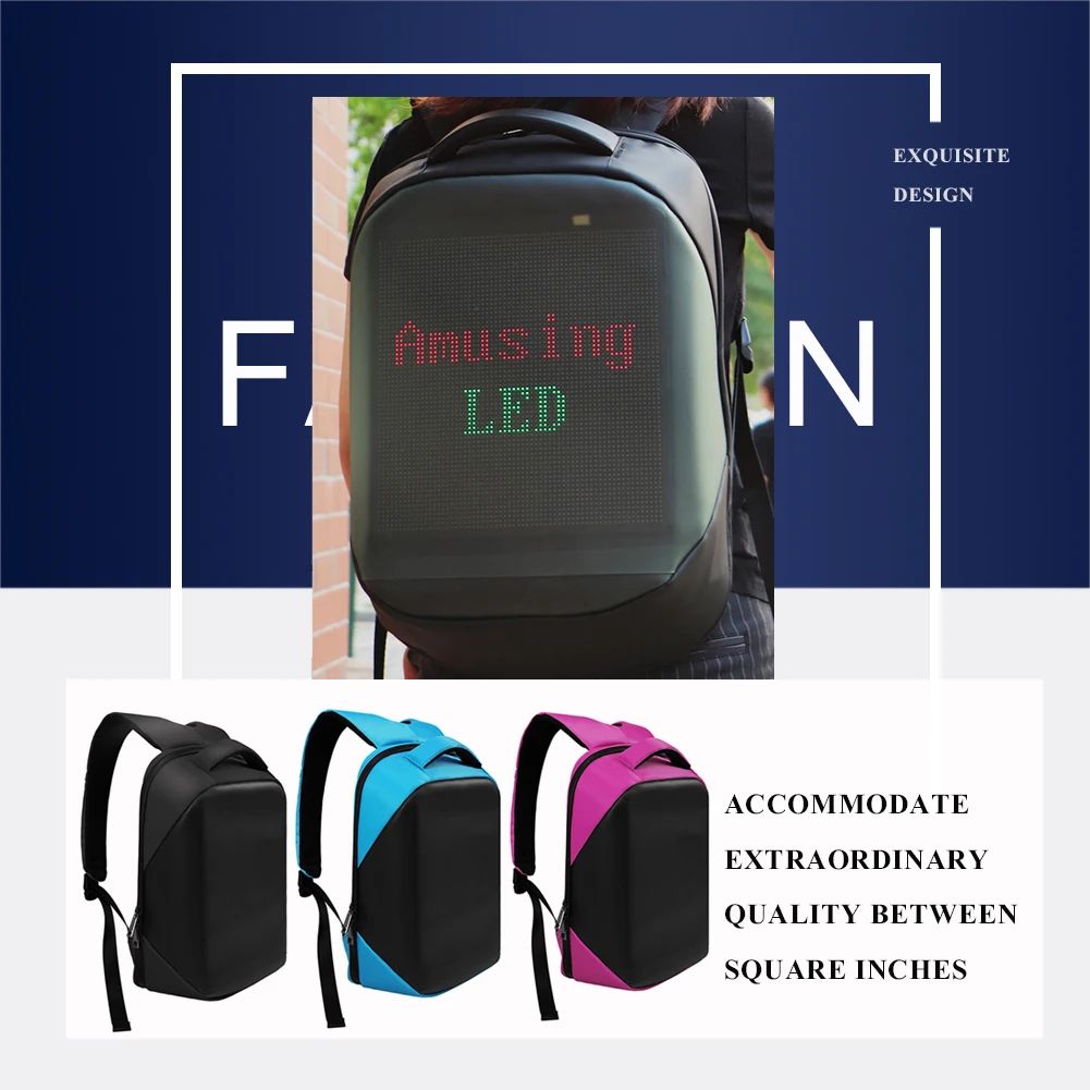 🎒✨ NeonTrail: La Mochila LED Que Ilumina Tu Estilo y Tu Día