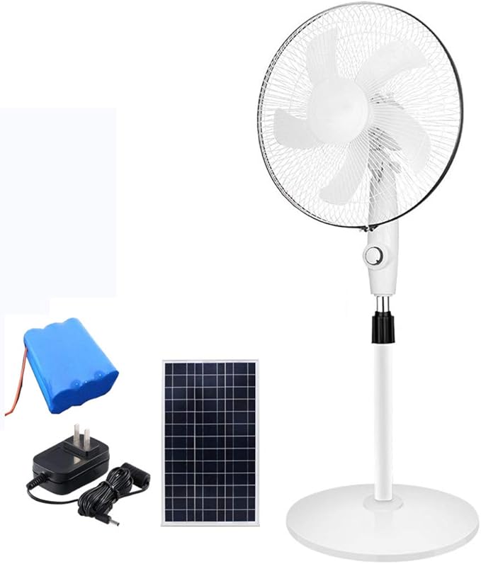 Liberate de los apagones con el EcoCooler- Abanico recargable con luz solar-