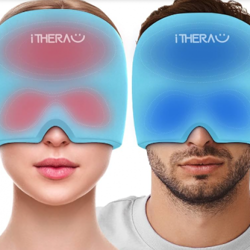 Elimina la Migraña con este Gorro Terapéutico Ajustable a la cabeza – Alivio Premium en Cada Aplicación