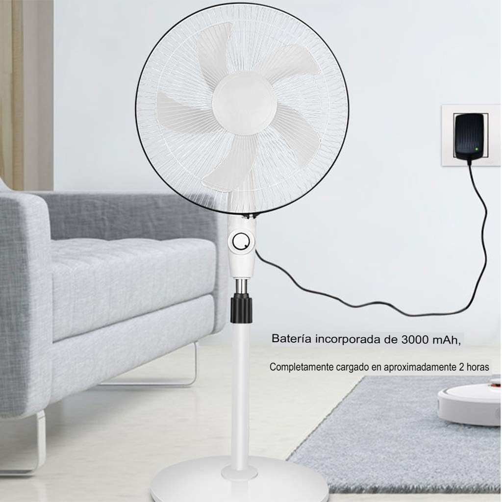 Liberate de los apagones con el EcoCooler- Abanico recargable con luz solar-