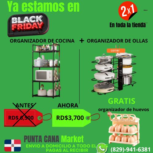 OFERTAS DE BLACK FRIDAY HASTA AGOTAR EXISTENCIA LLEVATE 2 POR EL PRECIO DE 1 MAS UN REGALO
