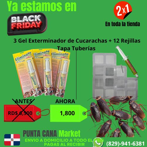 OFERTAS DE BLACK FRIDAY HASTA AGOTAR EXISTENCIA LLEVATE 2 POR EL PRECIO DE 1 MAS UN REGALO