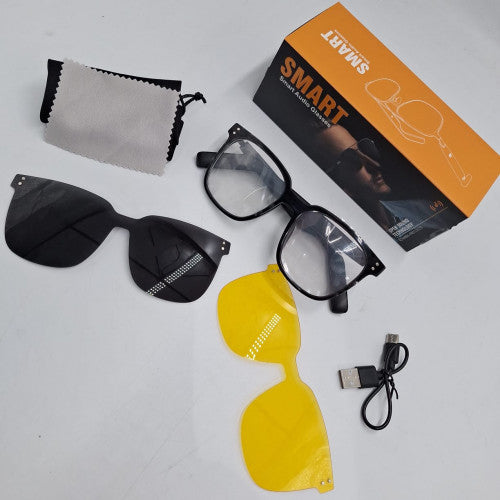 Evita atracos con estas😎 Gafas Inteligentes SG-19 Pro: Audio, Estilo y Conectividad en Uno Solo
