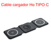 Cargador Inalámbrico Magnético Portátil 3 en 1: Revoluciona Tu Carga