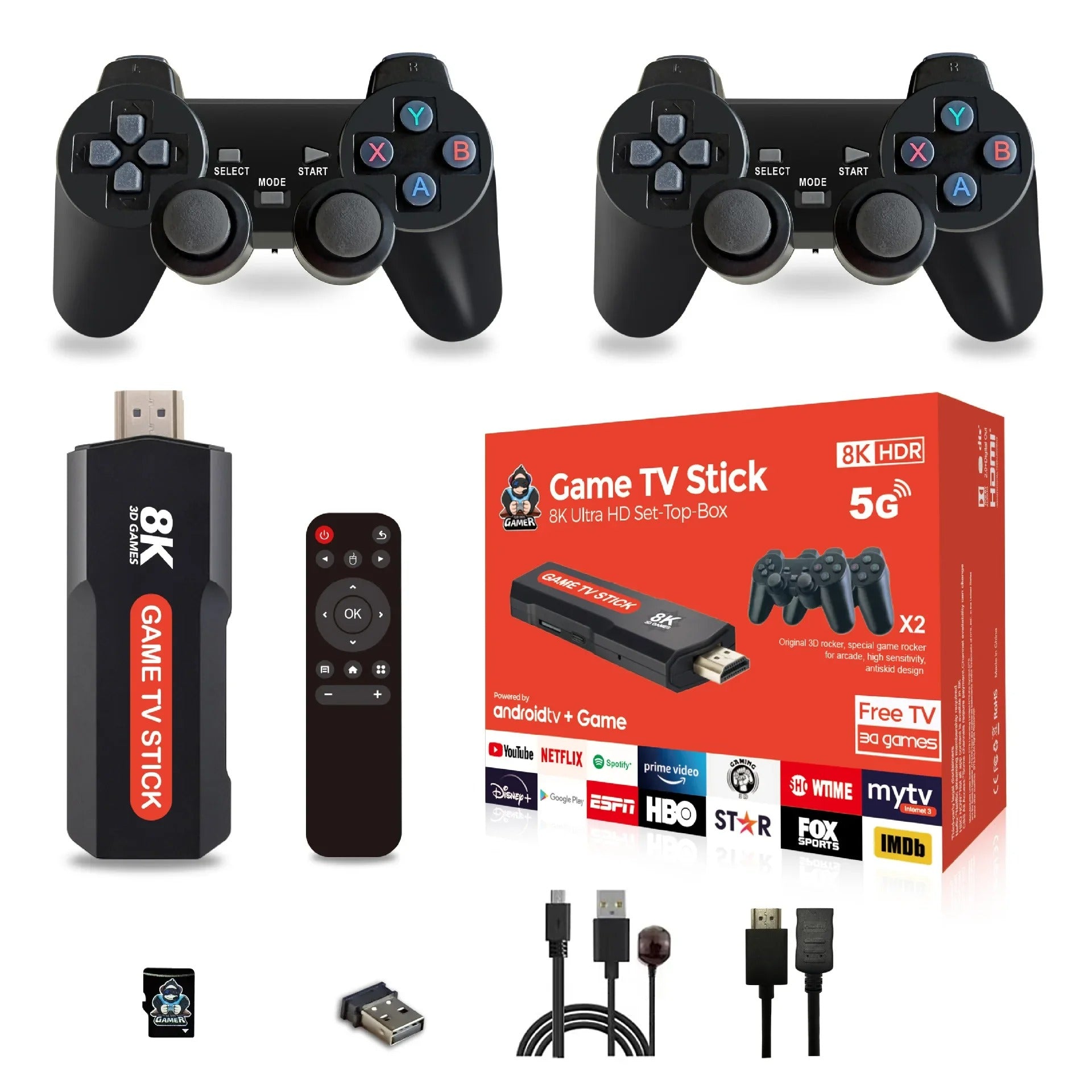 Game TV Stick 5G: Transforma tu Televisión en una Consola de Videojuegos