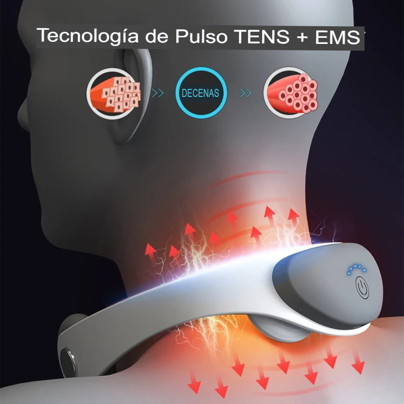 Masajeador de Cuello Portátil: Alivio y Relax para tu Columna Cervical
