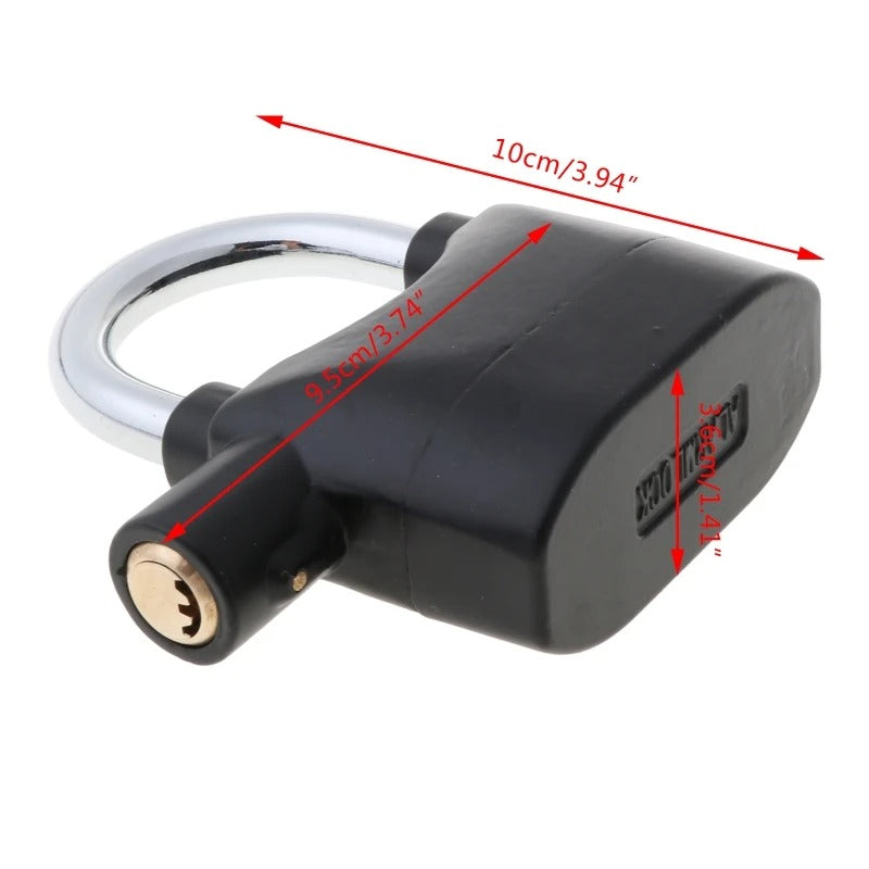 🔐 Candado con Alarma de Seguridad
