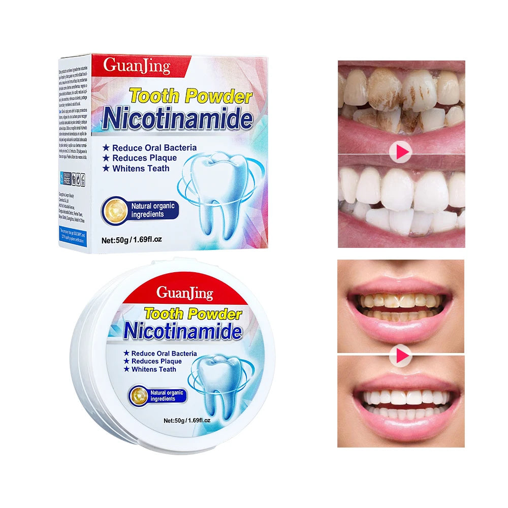 Pasta dental con niacinamida y probióticos para higiene diaria