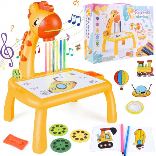 Mesa dibujo color para niños